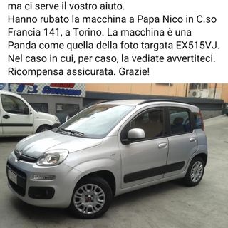 post facebook per auto rubata