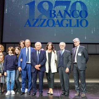 Il Banco Azzoaglio di Ceva ha festeggiato i 140 anni con un grande evento allo &quot;Spazio Nuvola Lavazza&quot; di Torino