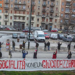 Striscione Befana popolare
