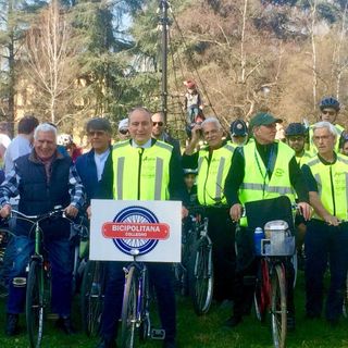 Collegno, inaugurata la Bicipolitana
