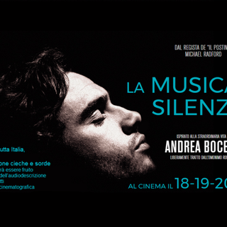 18-19-20 settembre il film di Bocelli accessibile nelle sale torinesi