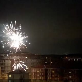 botti di capodanno - immagine d'archivio