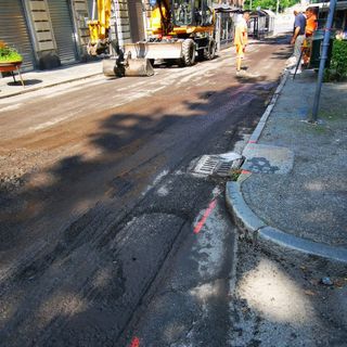 Corso Fiume: partiti i lavori di rifacimento dell'asfalto
