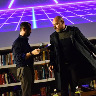 Valerio Vigliaturo e Themorbelli in una jam session tra poesia e musica al CCCP