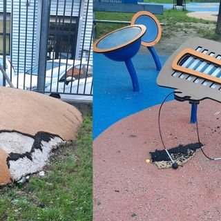 Giardino Madre Teresa di Calcutta: lunedì sarà riparato dopo i danni dei vandali