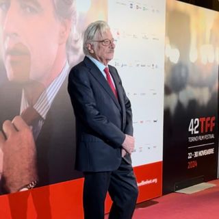 Giancarlo Giannini sul red carpet del 42° Torino Film Festival