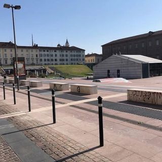 Interventi di street art per il parcheggio di piazzale Valdo Fusi