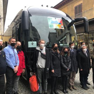 Da Castellamonte un bus di aiuti umanitari per l'Ucraina