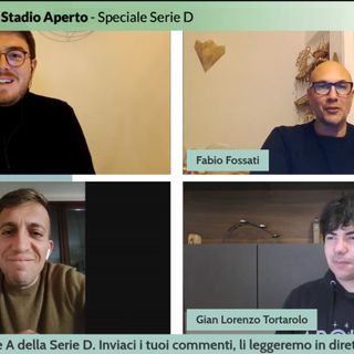Parterre de roi con Fabio Fossati e Arturo Lupoli nella prima puntata del 2022