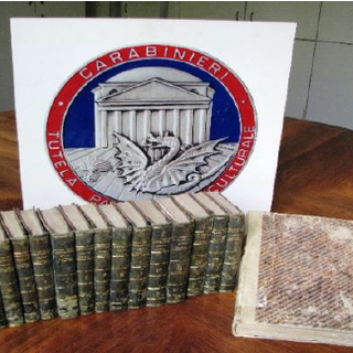 Trovati 15 importanti libri antichi rubati alla Biblioteca del Real Collegio di Moncalieri