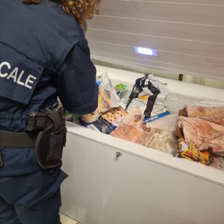 Cibo mal conservato, la municipale sequestra 90 kg di carne e pesce in un ristorante giapponese