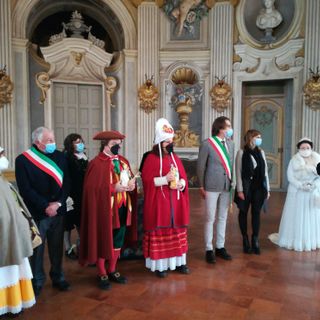 Alla Palazzina di Stupinigi primo atto del Carnevale 2021 (FOTO)