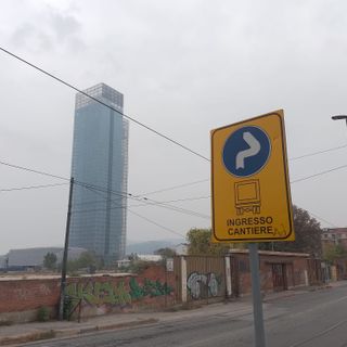 cantiere del grattacielo