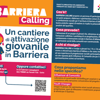 cartolina di iniziativa per giovani