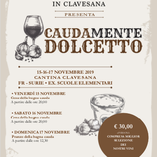E' &quot;Caudamente Dolcetto&quot; con la cantina di Clavesana: un weekend interamente dedicato alla bagna cauda