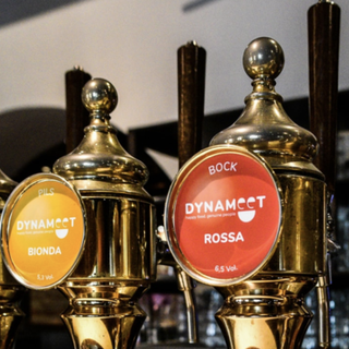 La scelta di birre artigianali è ampia nei locali di Dynameet