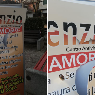 A Settimo distrutto totem del centro antiviolenza: &quot;Atto che non arresta il nostro impegno per le donne&quot;