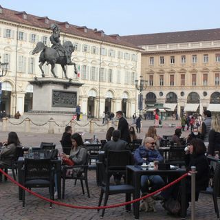 centro di Torino in zona gialla
