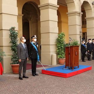 cerimonia carabinieri 207 anni fondazione