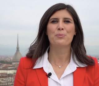 La sindaca di Torino Chiara Appendino