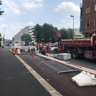 Dalla Pellerina a Parco Dora, lavori in corso in via Nole per la pista ciclabile “Green Belt”