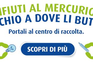 Cidiu Servizi aderisce alla campagna per la raccolta dei rifiuti contenenti mercurio