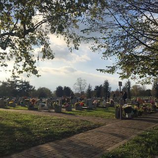 cimitero parco - foto di archivio