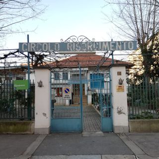 L'ingresso del circolo Risorgimento
