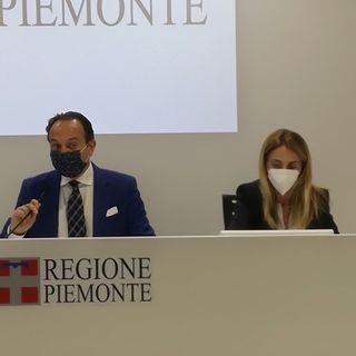 Alberto Cirio ed Elena Chiorino