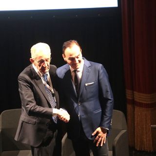 Il governatore Alberto Cirio e Beppe Ghisolfi
