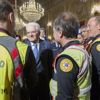Il CNSAS dal Presidente Mattarella