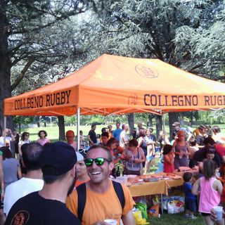 Una chiazza arancione per festeggiare i primi 3 anni del Collegno rugby