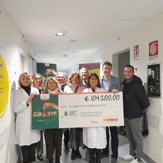 Raccolti oltre 100 mila euro per Fondazione Forma e il Regina Margherita