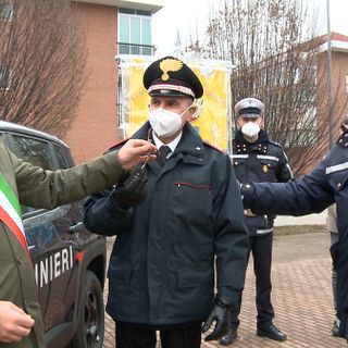 Sergio Muso, il maggiore Marco D'Aleo e il luogotenente Antonio Vitale