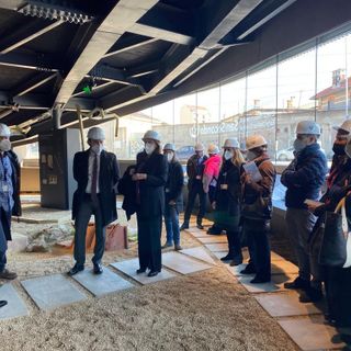 Le opere di Carlo d'Oria e Project-To in dialogo con l'Area Archeologica del Museo Lavazza