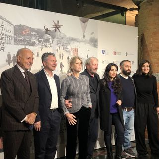 Photocall per Margherita Buy e Giuseppe Piccioni