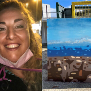Al Parco Ruffini l'opera dedicata a Torino di Fabiana Macaluso e writer Chiuto [VIDEO]