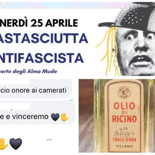 La pastasciutta antifascista del Comala bersaglio dell’odio: “Conditela con olio di ricino”
