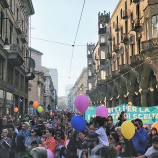 Da Torino l'urlo dei contrari all'obbligo vaccinale: &quot;Non escludete i nostri bimbi da scuola&quot; (FOTO e VIDEO)