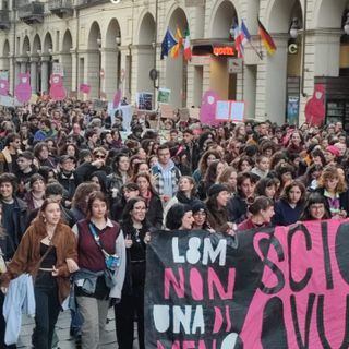 corteo non una di meno