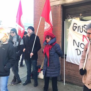 sit-in pro cospito