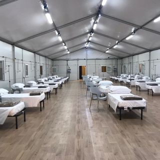 Reparto Covid in ospedale