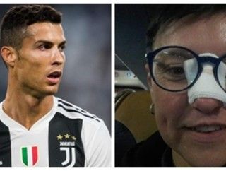 CR7 colpisce ancora… ma il naso di Elena! &quot;Incontro ravvicinato&quot; a Torino con il suo idolo per una tifosa monregalese