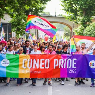 cuneo pride - foto di archivio