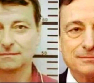Il fotomontaggio pubblicato sui social