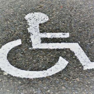 simbolo parcheggio disabili