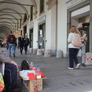 dissuasori nel centro di torino