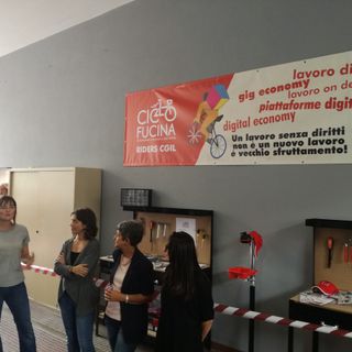 Un'officina per riparare le bici e sostenere i diritti dei rider (FOTO e VIDEO)