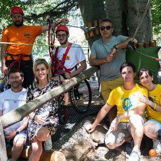 A Domobianca365 il Parco Avventura con il percorso aperto alle persone con disabilità motoria. Uno dei pochi in Italia (FOTO)