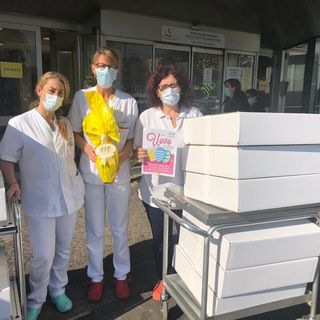 Ail torino dona 100 uova di pasqua ai bambini del reparto oncoematologico pediatrico del Regina Margherita